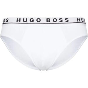 BOSS three pack logo-waistband briefs