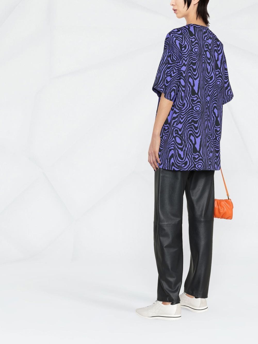 Moschino zebra-print round-neck T-shirt - Image 3