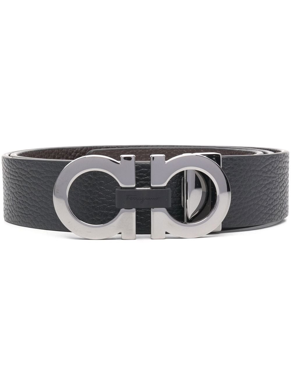 Ferragamo textured-finish buckle belt