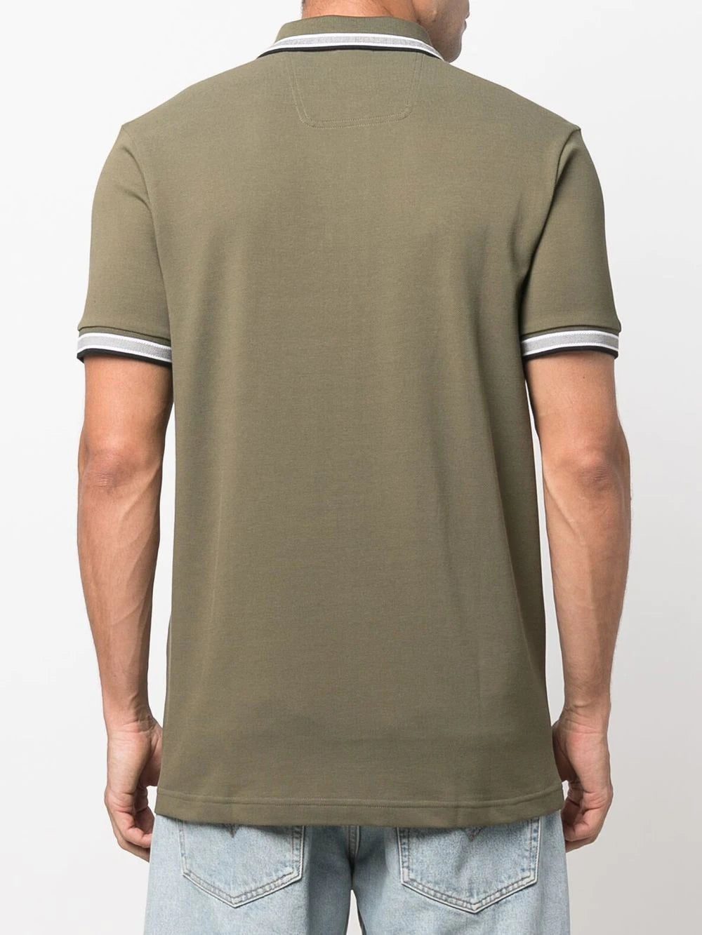 BOSS embroidered-logo cotton polo shirt - Image 3