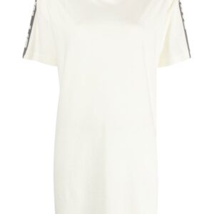 Off-White side-stripe T-shirt dress