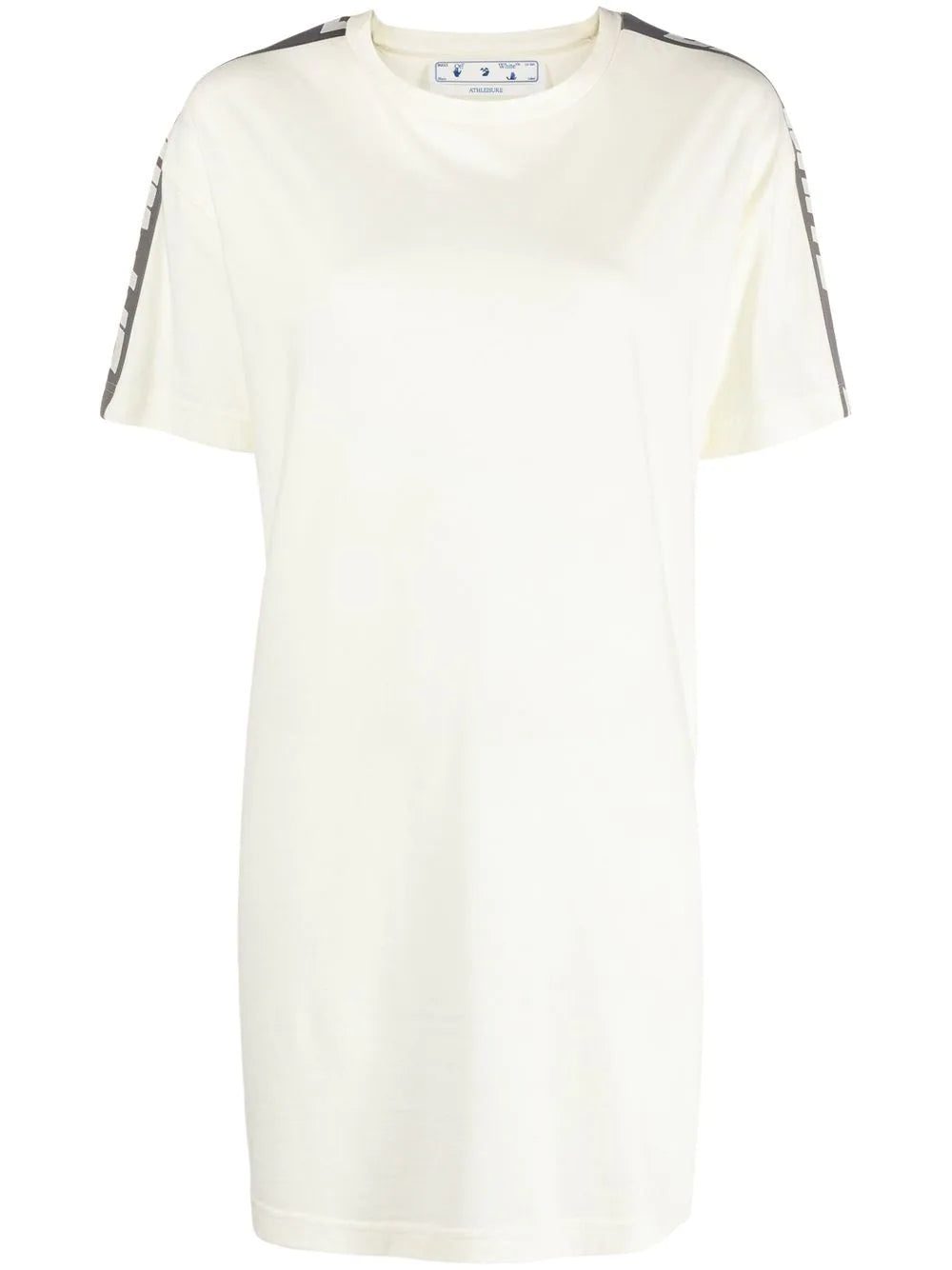 Off-White side-stripe T-shirt dress