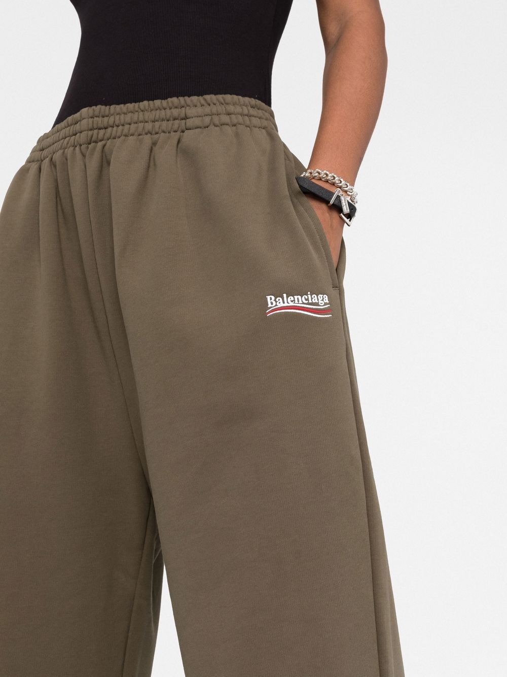 Balenciaga Political Campaign embroidered track pants - Image 3