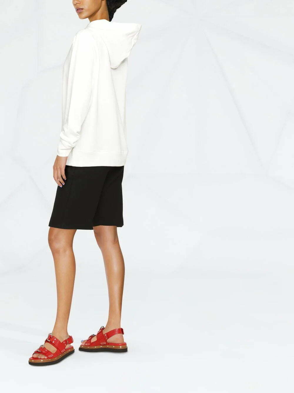 Tommy Hilfiger logo-embroidered drawstring hoodie - Image 3