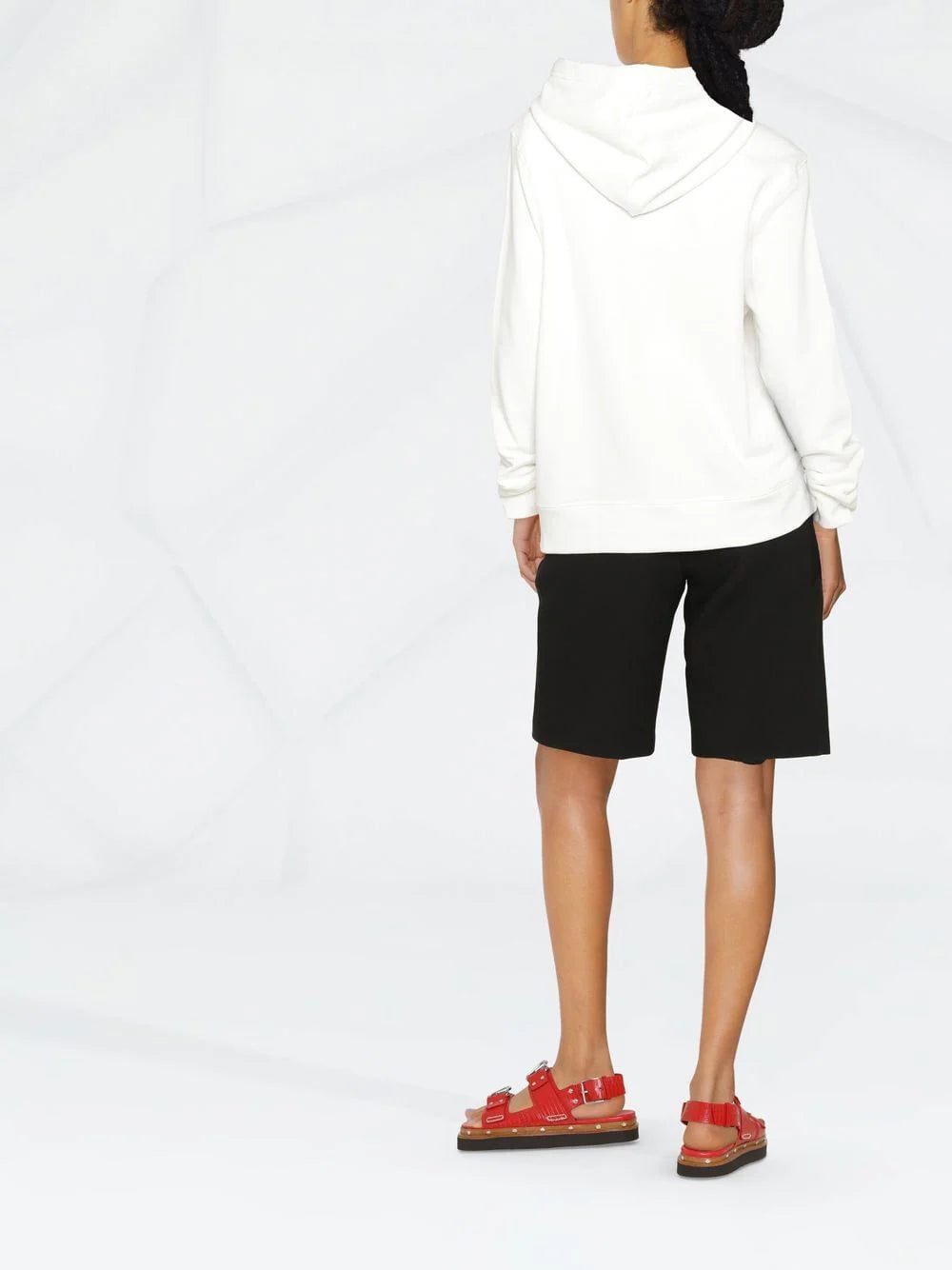 Tommy Hilfiger logo-embroidered drawstring hoodie - Image 4