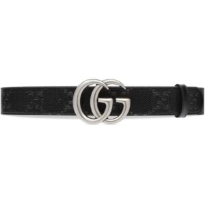 Gucci GG Marmont embossed belt