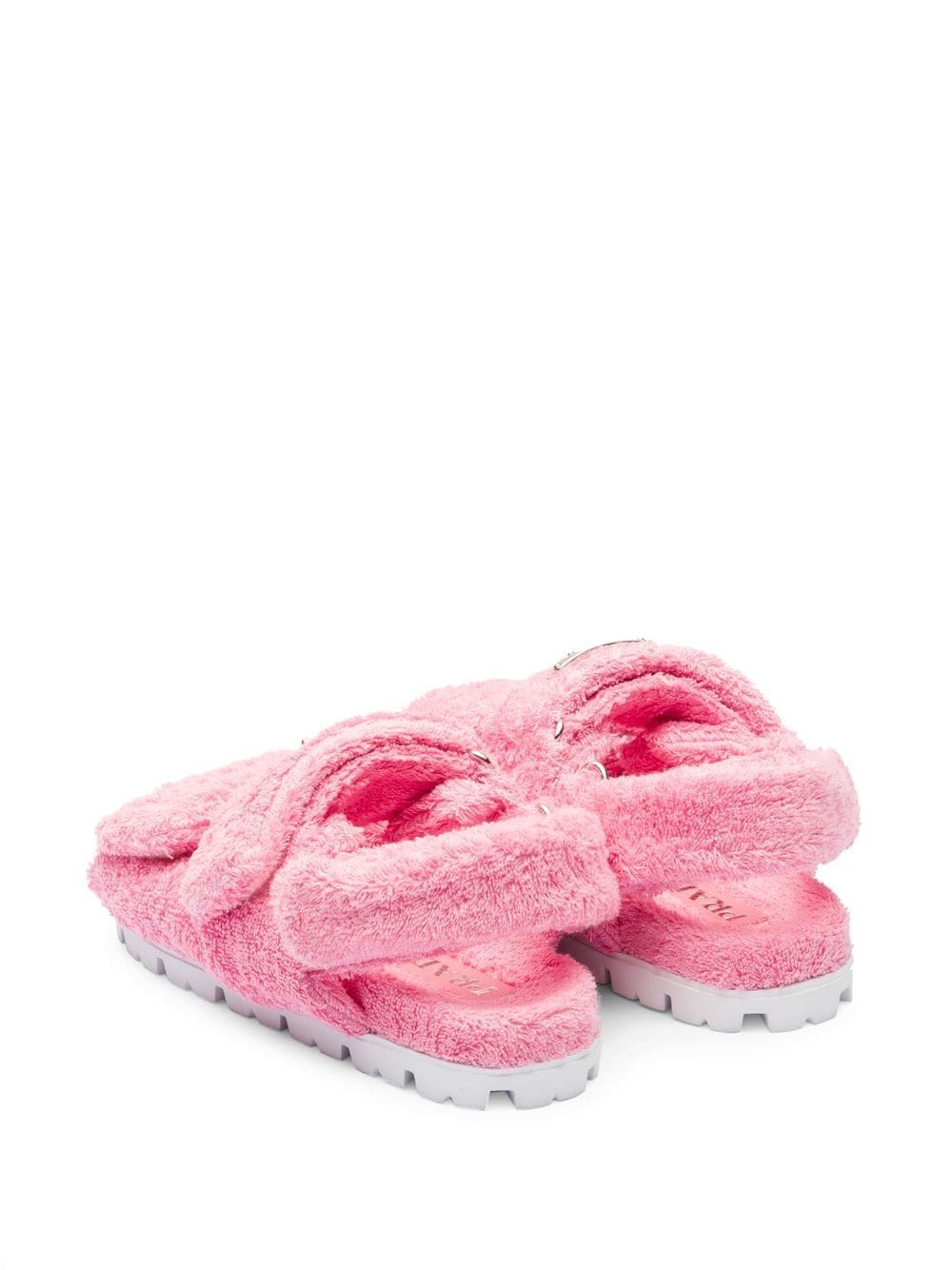 Prada terrycloth slingback sandals - Image 3