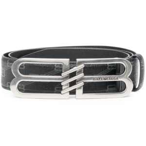 Balenciaga BB logo buckle belt