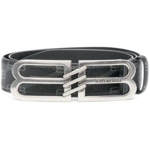 Balenciaga BB logo buckle belt