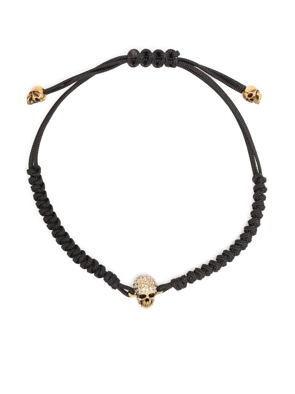 Alexander McQueen skull charm bracelet