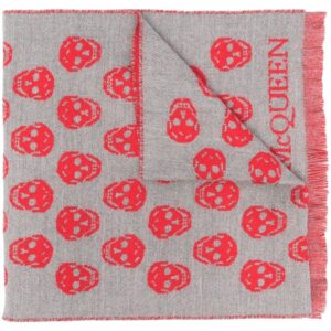 Alexander McQueen all-over skull-print scarf