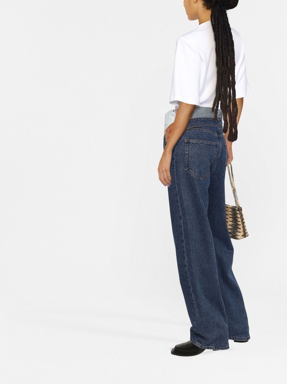 Off-White padded shoulder T-shirt - Image 3