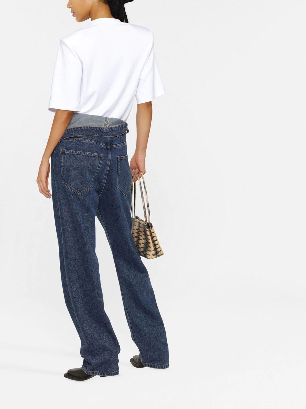 Off-White padded shoulder T-shirt - Image 4