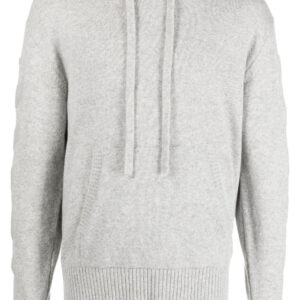 Off-White  arrow-motif cashmere hoodie