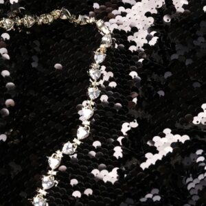 Philipp Plein long-sleeved sequin-embellished dress