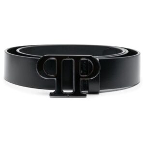 Louis Vuitton logo-buckle leather belt