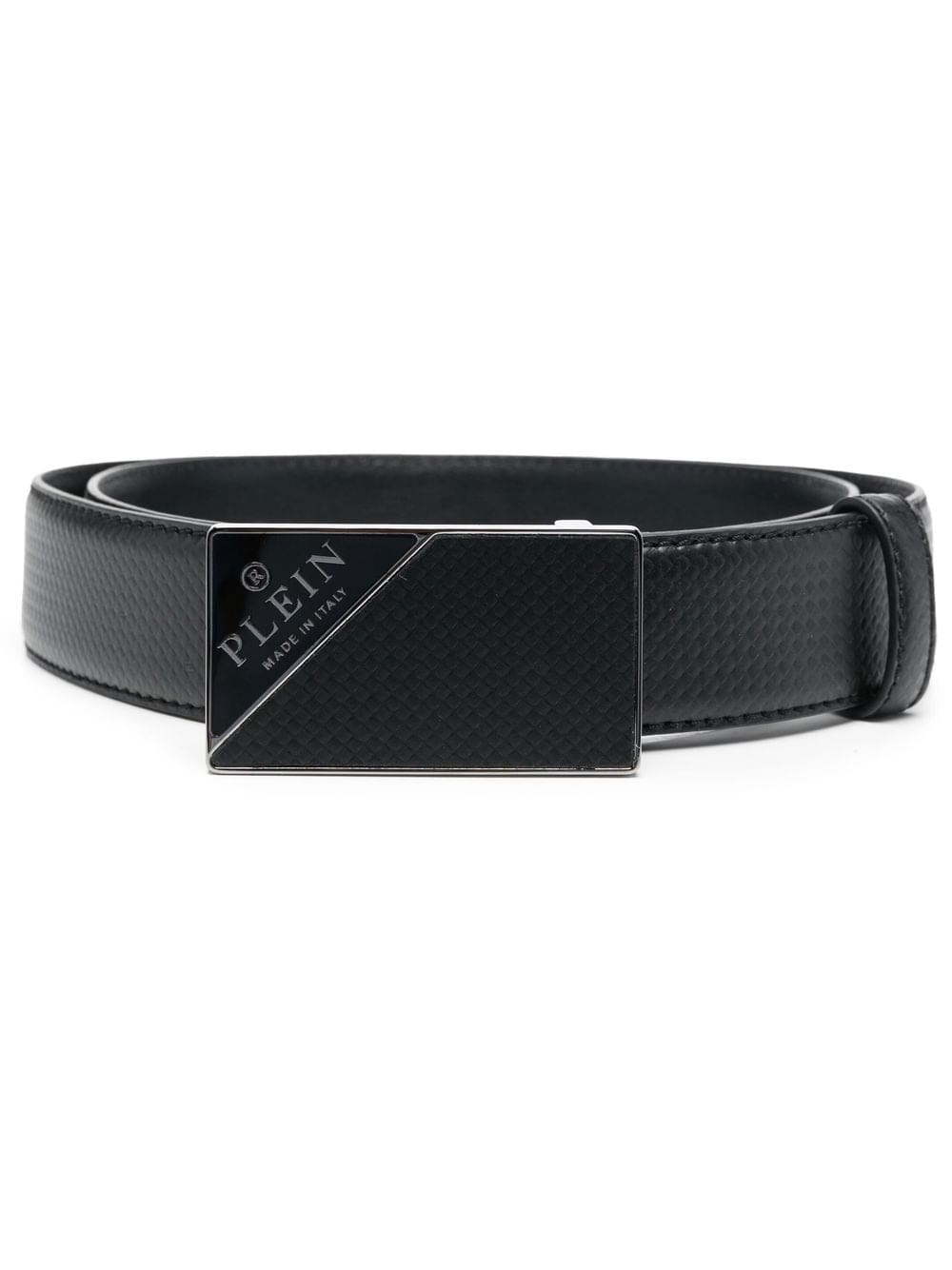 Louis Vuitton logo-buckle leather belt