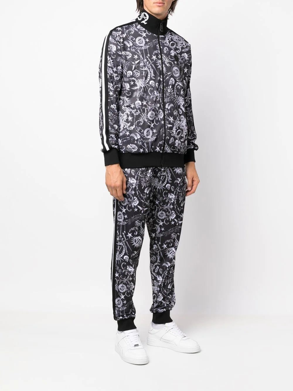Philipp Plein graphic-print track pants - Image 3