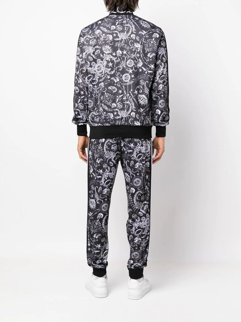 Philipp Plein graphic-print track pants - Image 4