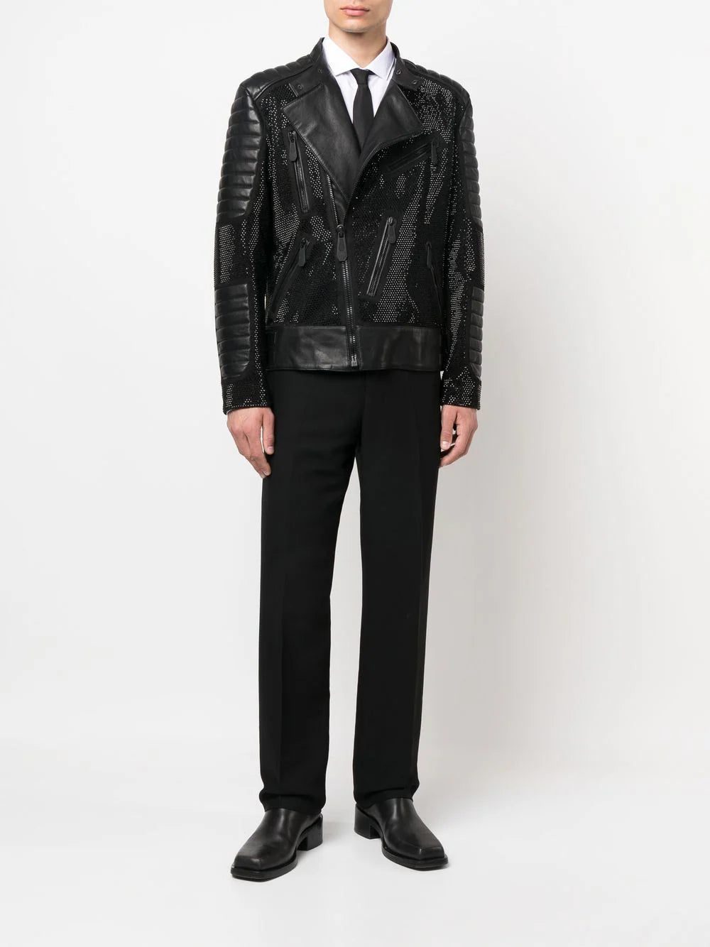 Philipp Plein leather disco biker jacket - Image 2