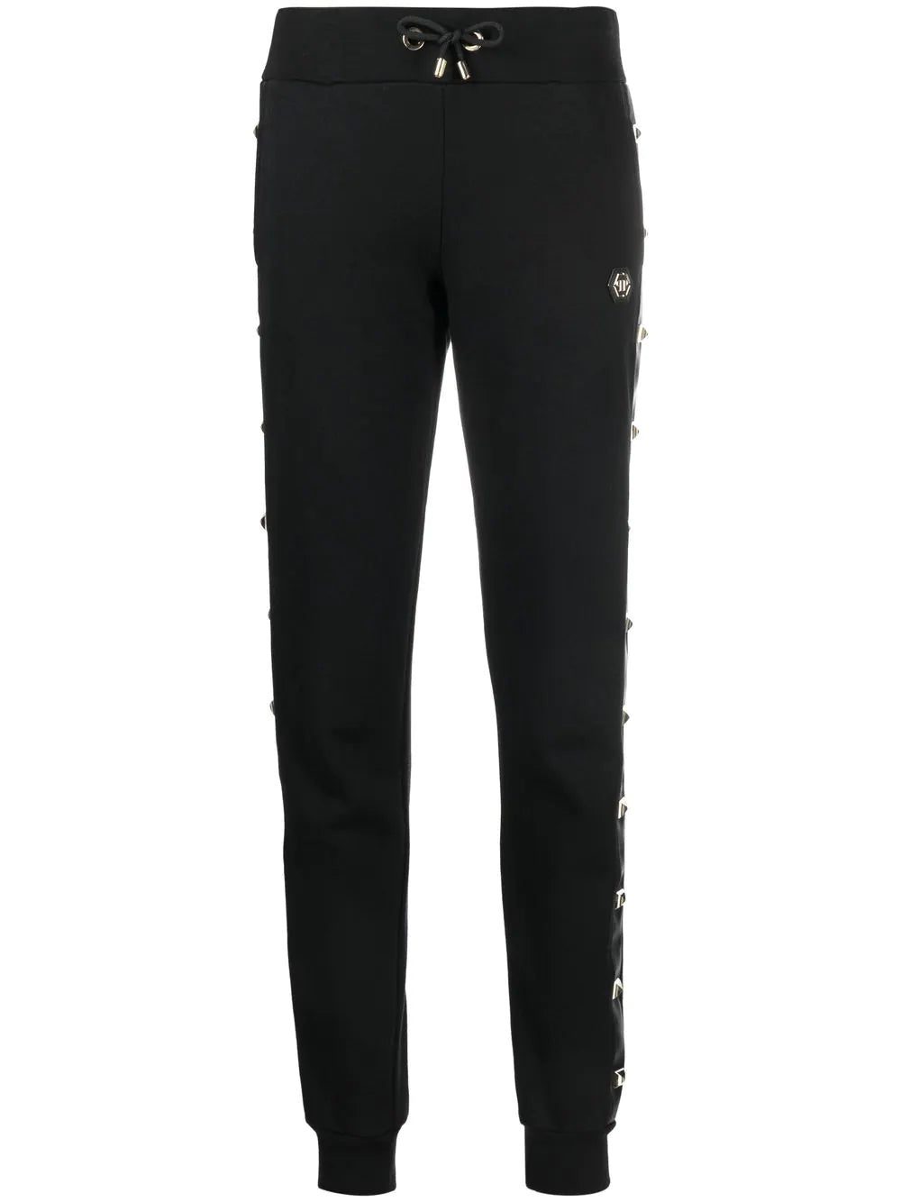 Philipp Plein studded side panel track pants