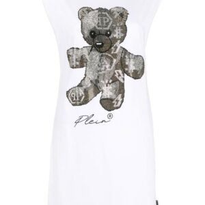 Philipp Plein crystal-embellished T-shirt dress