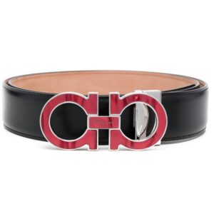 Ferragamo Gancini logo-buckle belt