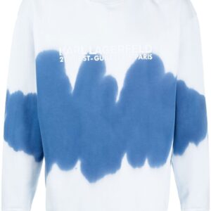Karl Lagerfeld  painterly-print sweatshirt