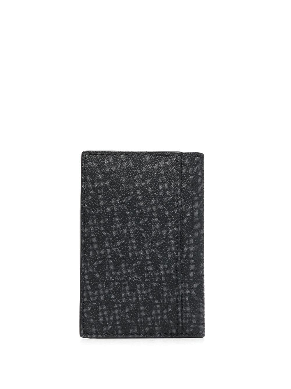 Michael Kors monogram-print leather cardholder - Image 2