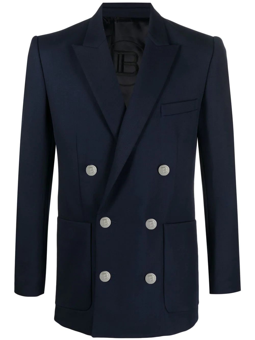 Balmain double-breasted wool blazer