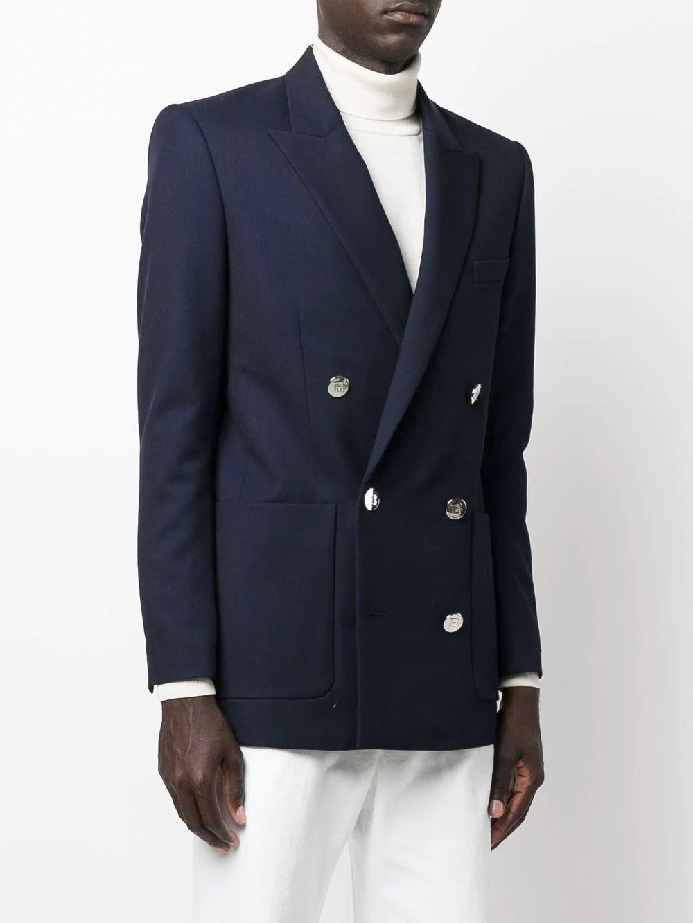 Balmain double-breasted wool blazer - Image 3