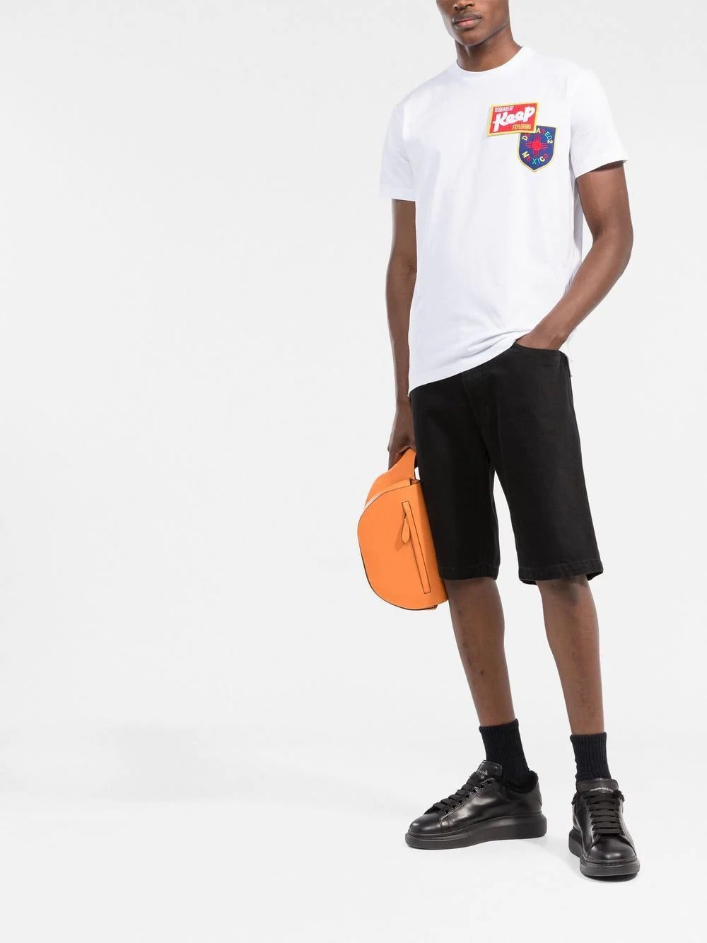 Dsquared2 appliqué crew-neck T-shirt - Image 2