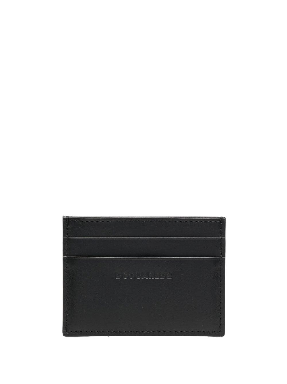 Dsquared2 leather debossed-logo cardholder