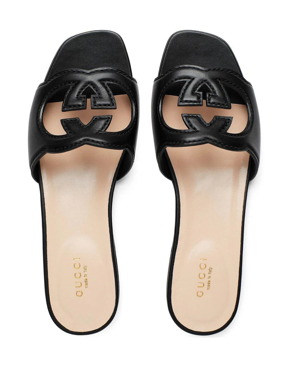 Gucci GG cut-out flat sandals - Image 4