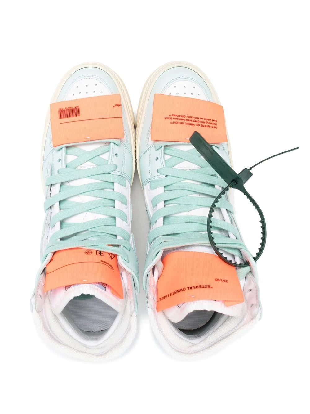 Off-White Zip-Tie lace-up sneakers - Image 4
