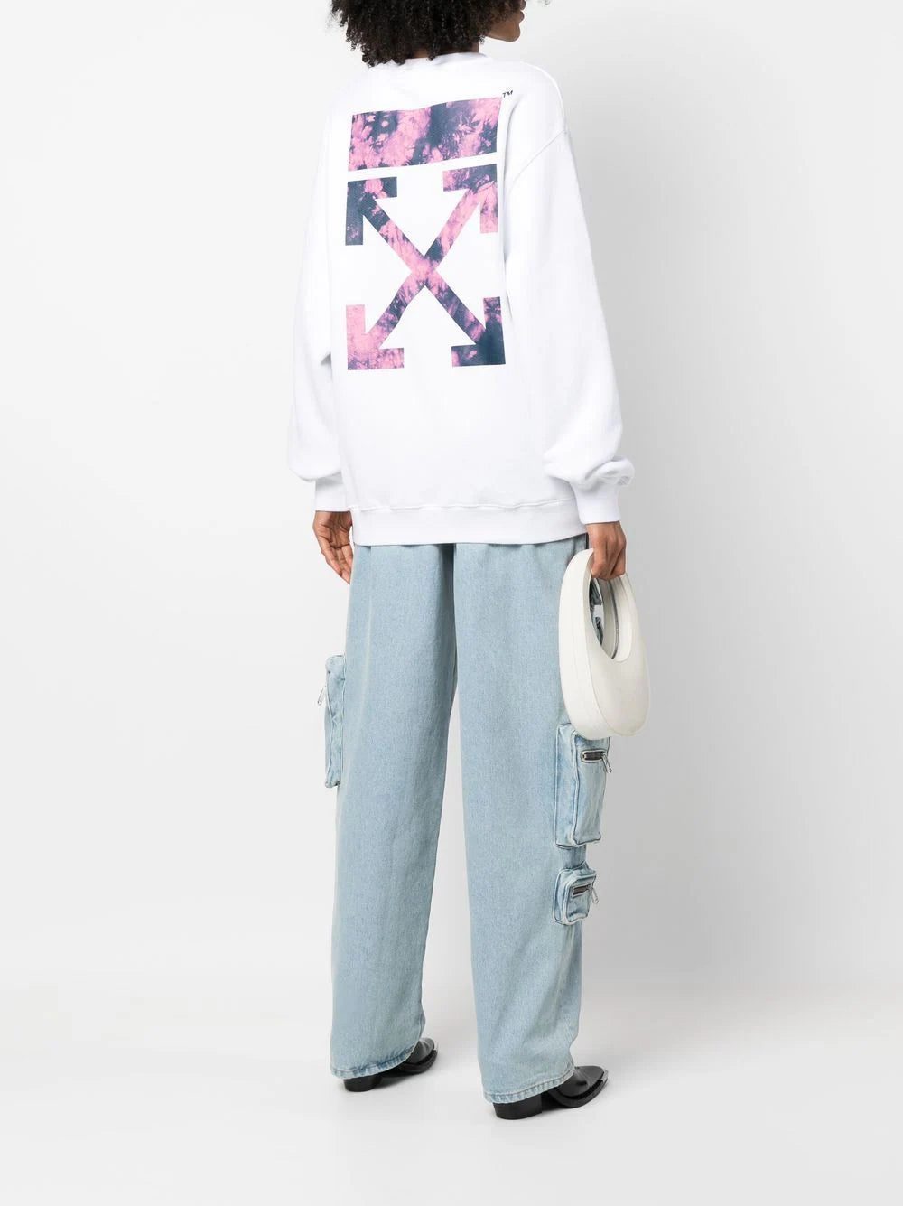 Off-White tie-dye Arrow sweatshirt - Image 2