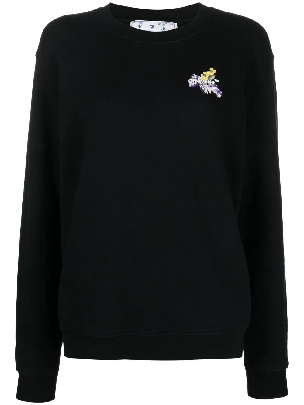 Off-White Floral Arrows crew-neck sweatshirt