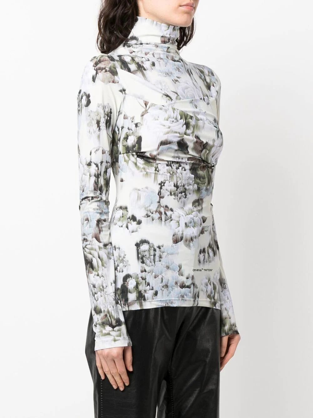 Off-White Pattern print long-sleeve T-shirt - Image 3