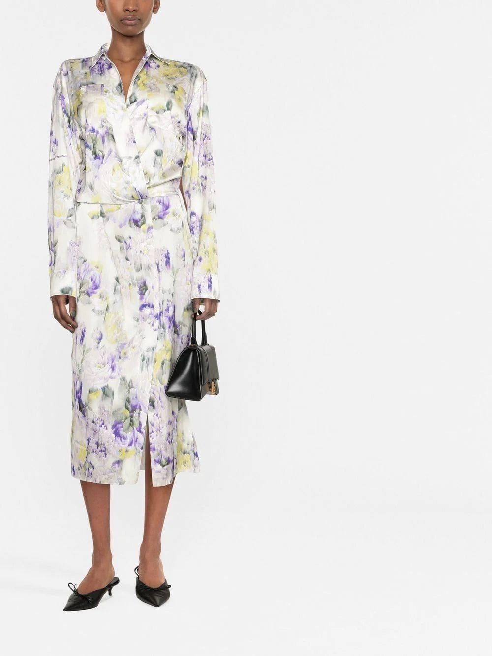 Off-White floral-print dress - Image 2