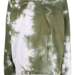Off-White tie-dye crew-neck sweatshirt