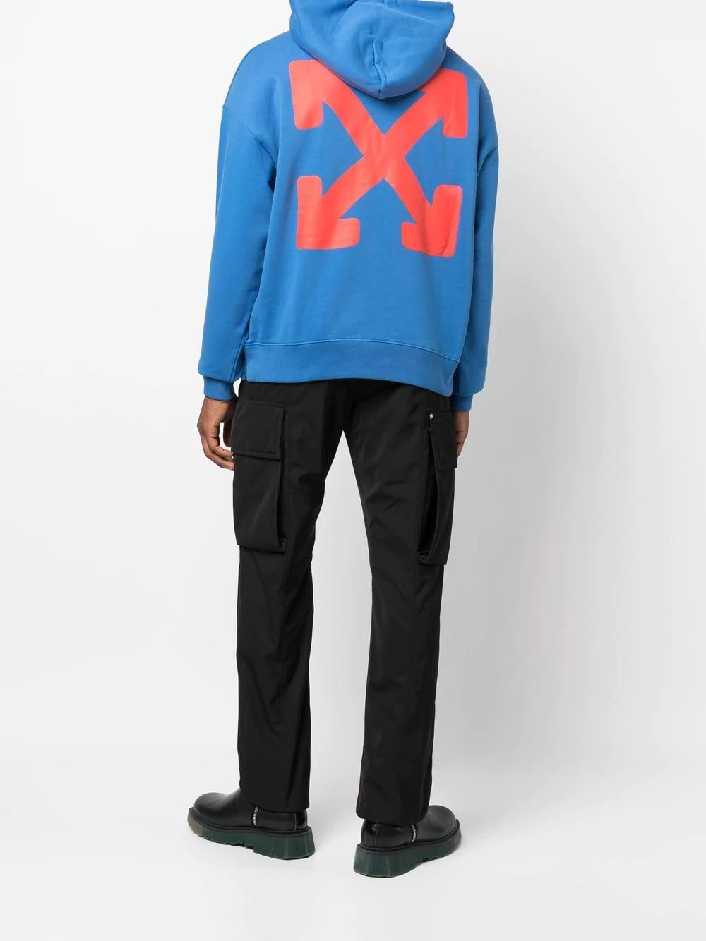 Off-White Arrows slogan print hoodie - Image 2