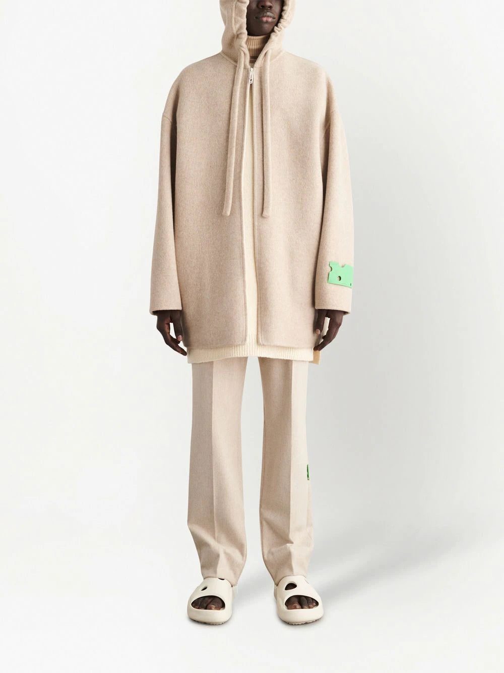 Off-White hooded zip-up jacket - Image 2