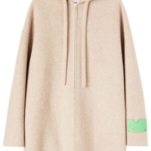 Off-White  hooded zip-up jacket