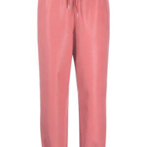 Stella McCartney faux-leather tapered trousers