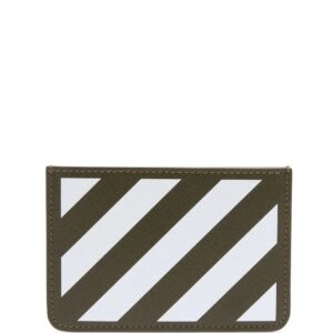 Off-White Diag-stripe cardholder