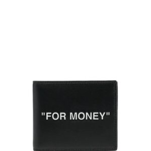 Off-White "For Money" bi-fold wallet