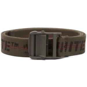 Off-white logo-print industrial belt