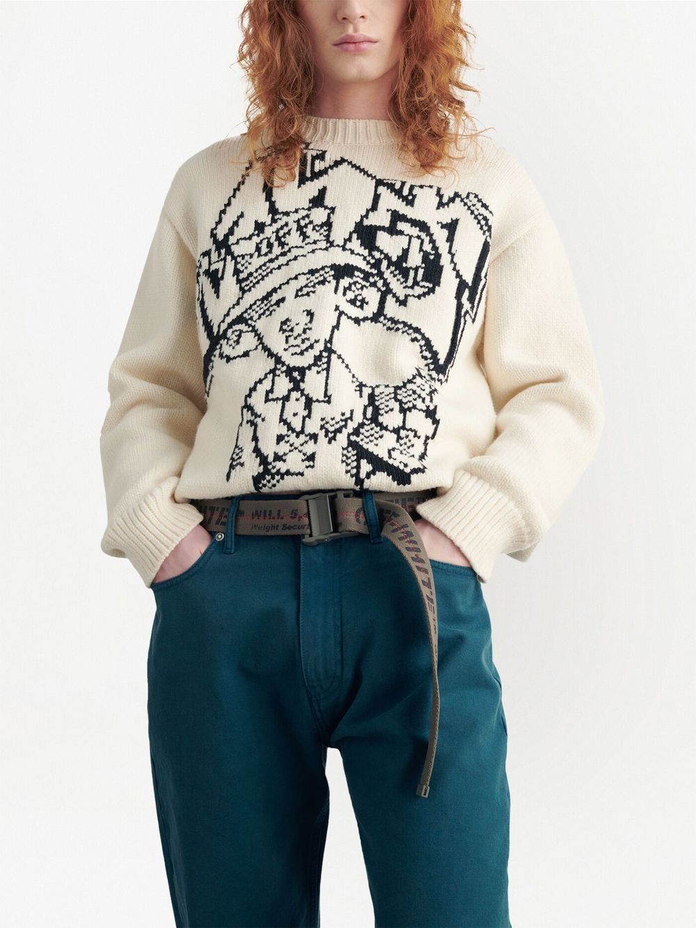 Off-white logo-print industrial belt - Image 4