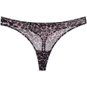 Marlies Dekkers  leopard print sheer thong