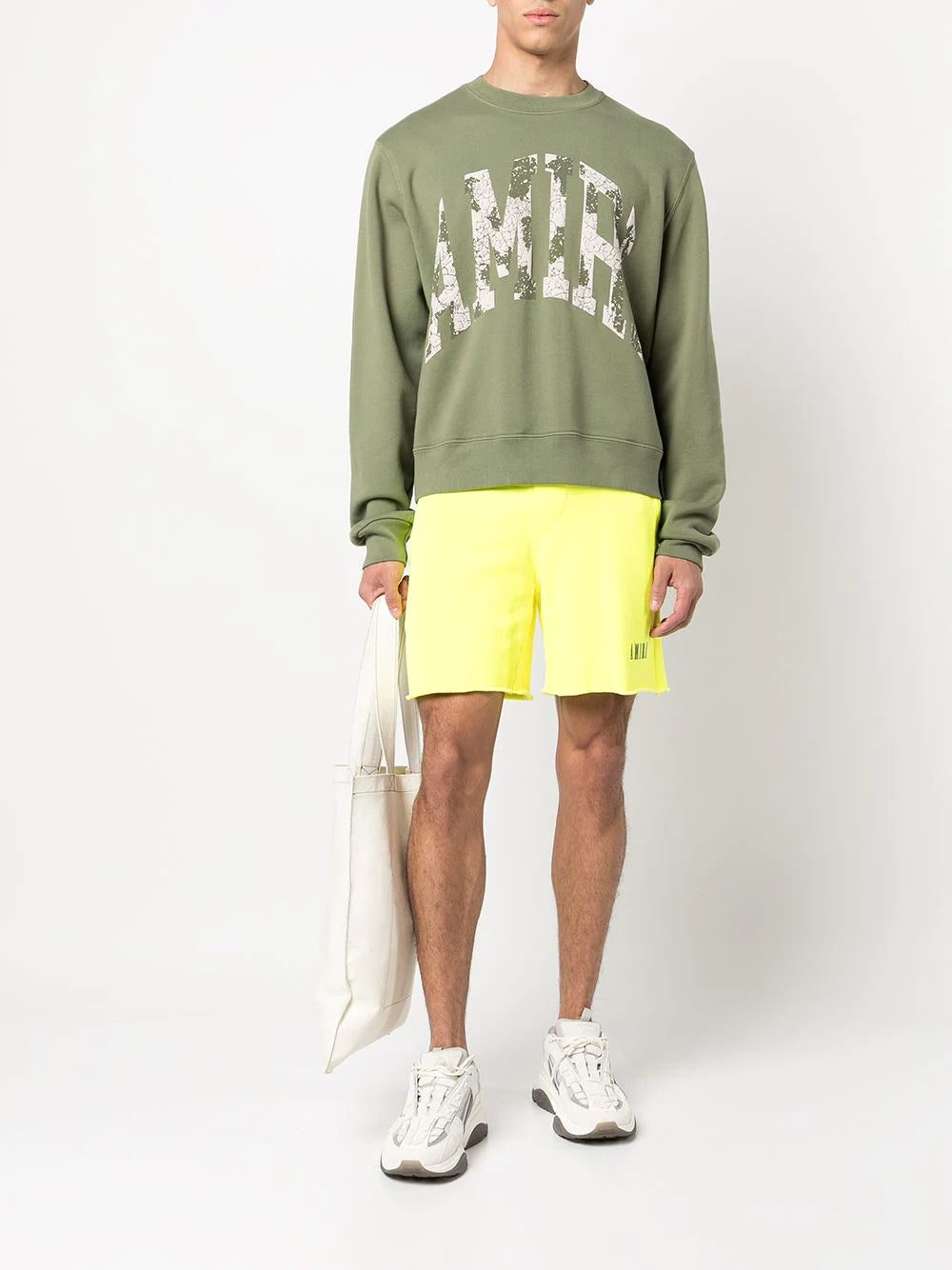AMIRI distressed logo-print sweatshirt - Image 2